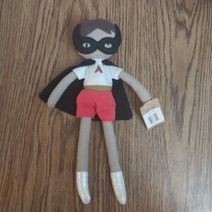 Superhero Cotton Doll Girl Plush Creative Co-Op